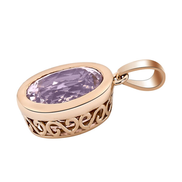 AAA Martha Rocha Kunzit-Anhänger, 585 Roségold ca. 7.79 ct image number 4