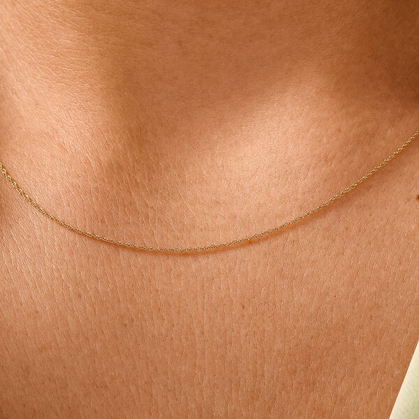 ILIANA - Kordelkette, ca. 45 cm, 750 Gelbgold image number 2