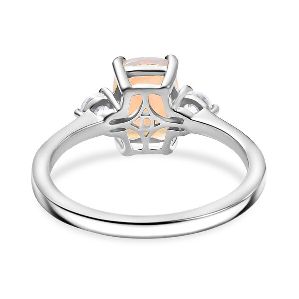 D'Joy AA natürliches, äthiopisches Welo Opal und Zirkon Schmuckset, 925 Silber rhodiniert - 2,13 ct. image number 6