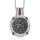 AA Alexandrit Schmuckset 925 Silber rhodiniert ca. 2.42 ct