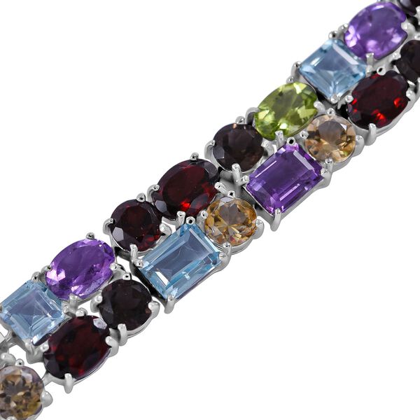 Multi Edelstein 19cm Armband - 44,51 ct. image number 1