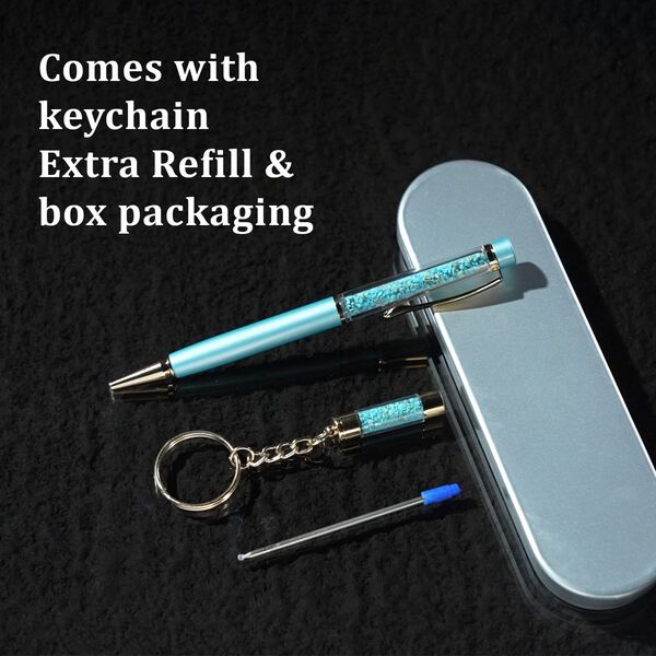 Premium Kollektion: Sleeping Beauty Kugelschreiber mit extra Mine und Schlüsselanhänger image number 4