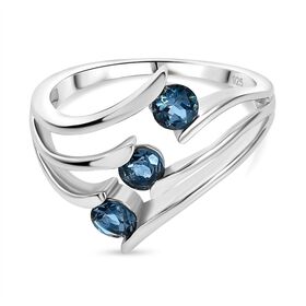London Blautopas Ring - 0,98 ct.