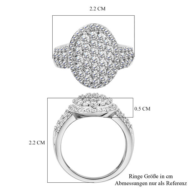 Moissanit Ring - 1,17 ct. image number 7