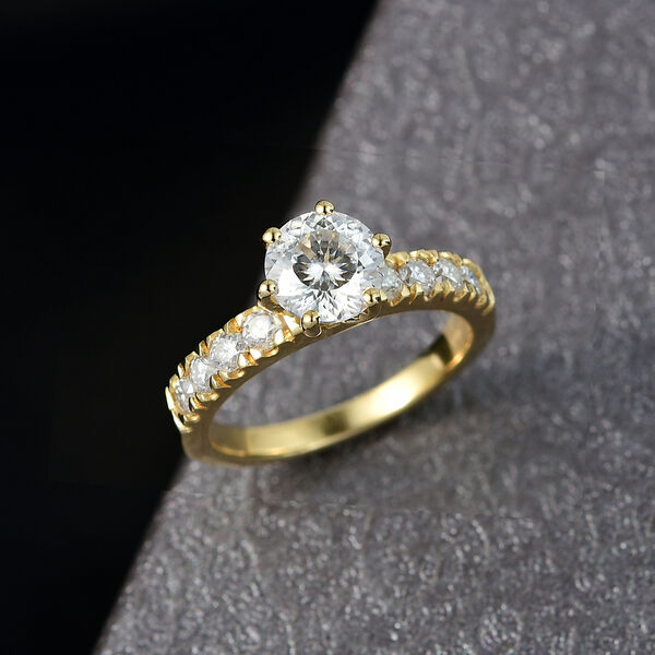 D'Joy Moissanit Ring, 925 Silber in Golton - 1,67 ct. image number 2