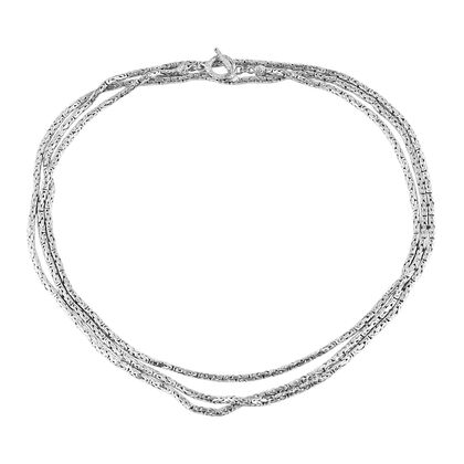 925 Silber Halskette ca. 150 cm ca. 70,68g