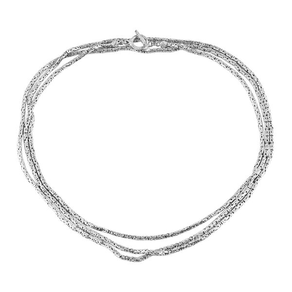 925 Silber Halskette ca. 150 cm ca. 70,68g image number 0