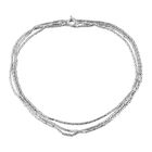 925 Silber Halskette ca. 150 cm ca. 70,68g