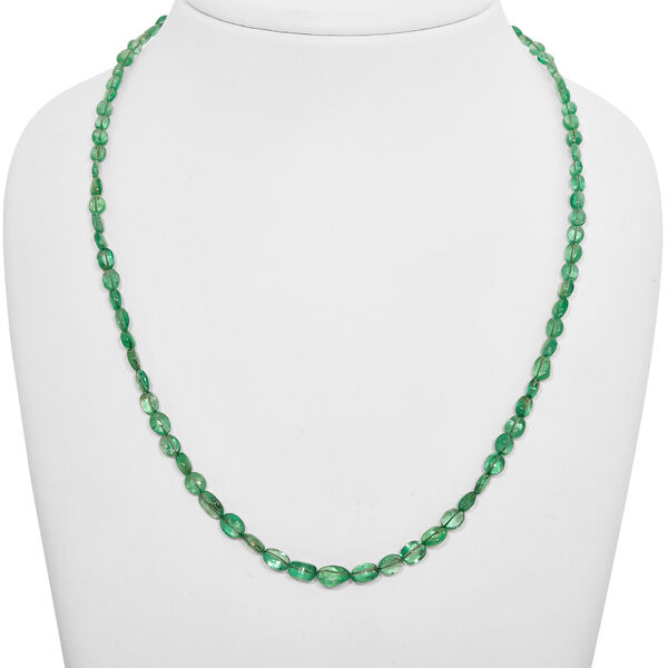RHAPSODY AAAA Kolumbianische Smaragd-Halskette in 950 Platin, 45 cm - 40 ct. image number 12