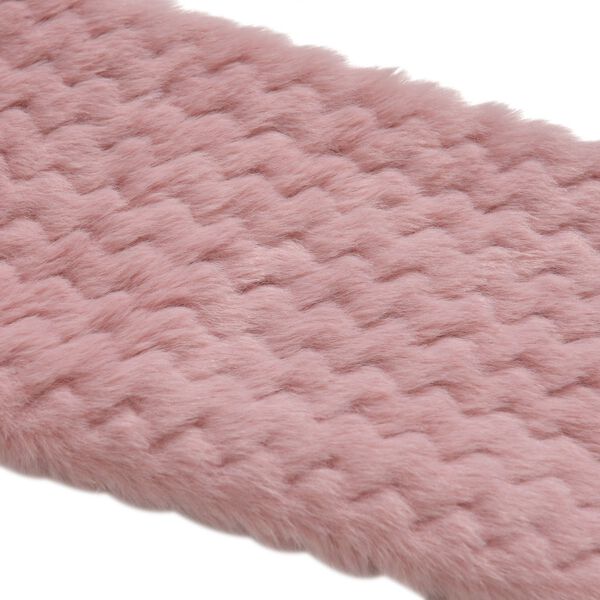 Pl&uuml;sch Hut-und-Schal-Set, Winddicht und kuschelig, rosa image number 2