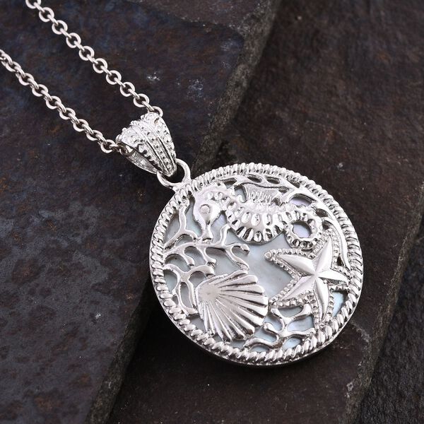 Royal Bali Kollektion - Perlmutt Anhänger image number 1