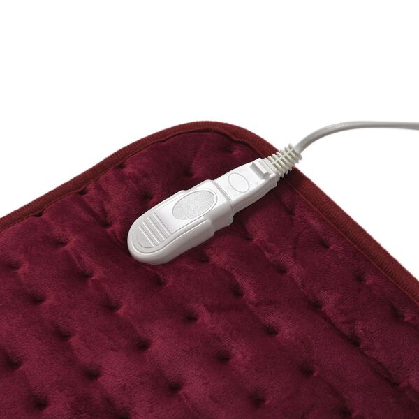 Elektrisches Wärme-Pad - Für Entspannung und Schmerzlinderung, Burgunderrot image number 5