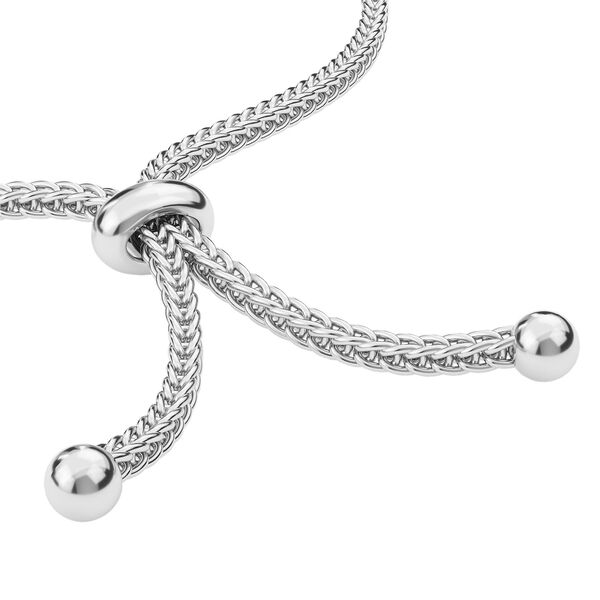 Italienische Kamee Armband aus Conch-Muschel in Silberton, 19cm image number 5