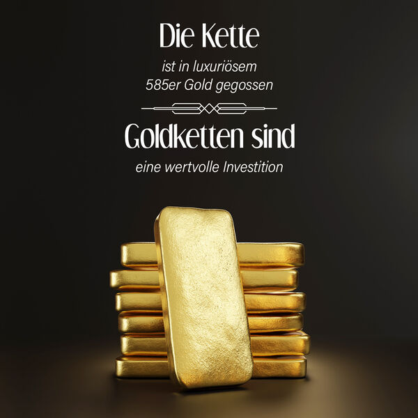 Marina Kette in 585 Gold image number 3