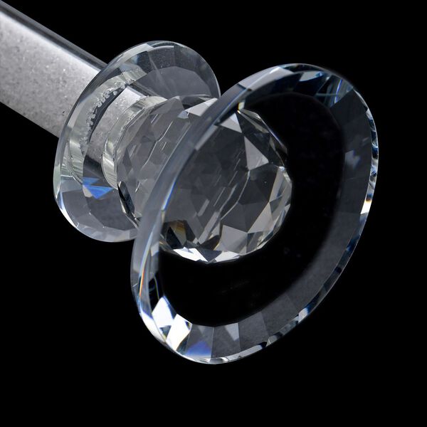 The 5th Season - hochwertiger Kristall-Kerzenständer, gefüllt mit weißen Kristallen, 7x7x18cm image number 4