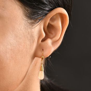 Gelbe Aventurin Ohrringe - 6,53 ct.