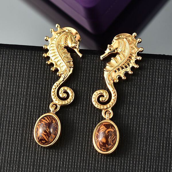 EverTrue Skript Stein Ohrringe - 1,64 ct. image number 2