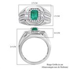 Kagem sambischer Smaragd Ring, ca. 1,58 ct. image number 6