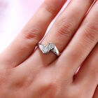Moissanit Ring - 0,46 ct. image number 2