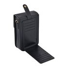 Crossbody Tasche mit RFID Schutz, 10,6x17,6x5cm, Riemen 117cm, schwarz image number 5