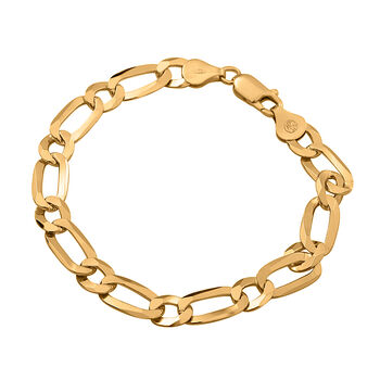 925 Silber vergoldet Armband ca. 19 cm ca. 8,75g