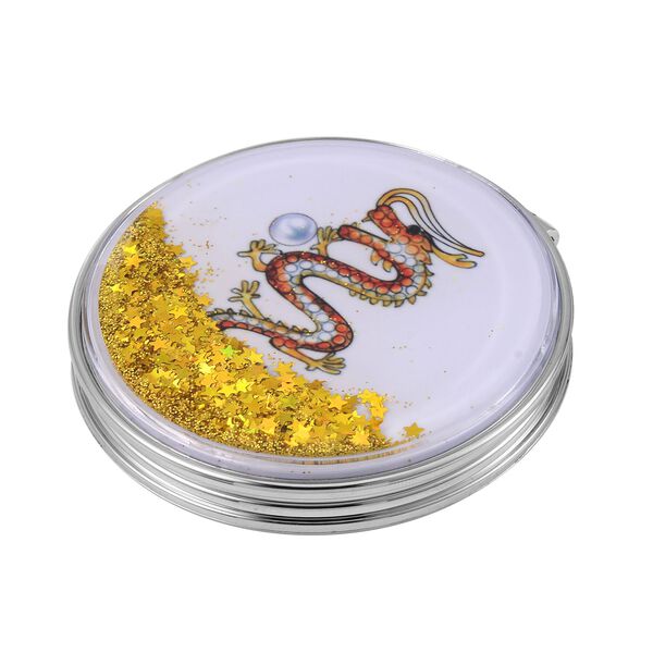 Kunststoff Perle, Glas Schmuckset  Legierung, Eisen Std Gelb, Legierung Std Gelb image number 4