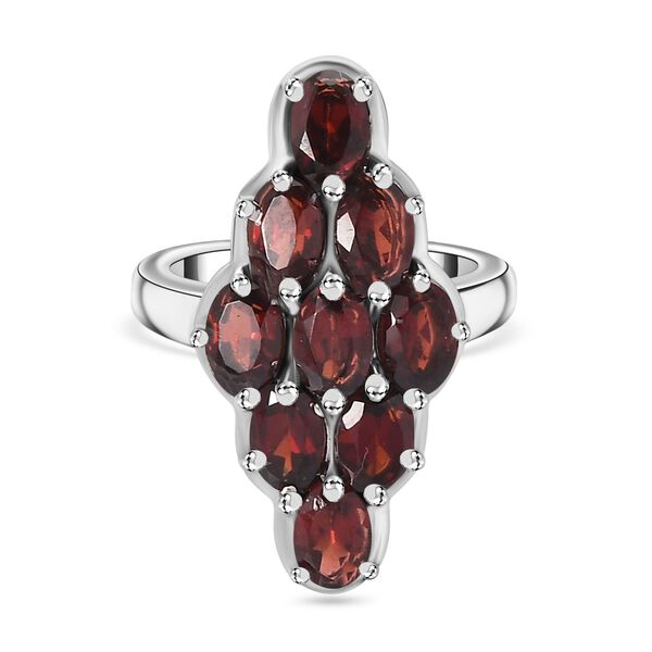 Roter Granat-Ring - 5,13 ct.