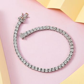 Wei&szlig;es Diamant-Armband - 0,25 ct.