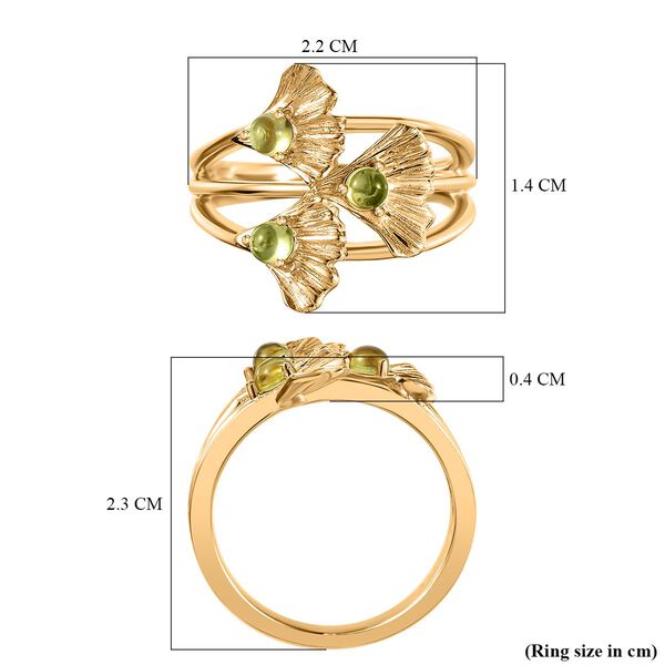 GP Italian Garden Collection - AA Nat&uuml;rlicher Peridot Ring, ca. 0,53 ct. image number 7