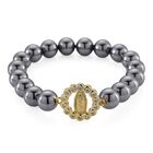 Terahertz, Weißer Zirkonia Armband, Flexibles, Nickelfreies Messing