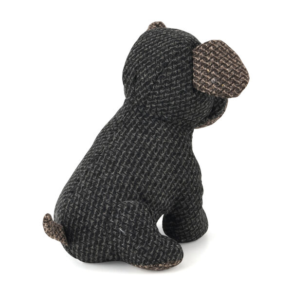 LIVMORE Hund T&uuml;rstopper, Polyester mit Sandf&uuml;llung, 1 kg, 22 x 19 x 18 cm, Schwarz image number 7