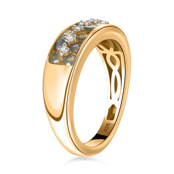 Alexandrit und Moissanit Ring - 0,86 ct. image number 5