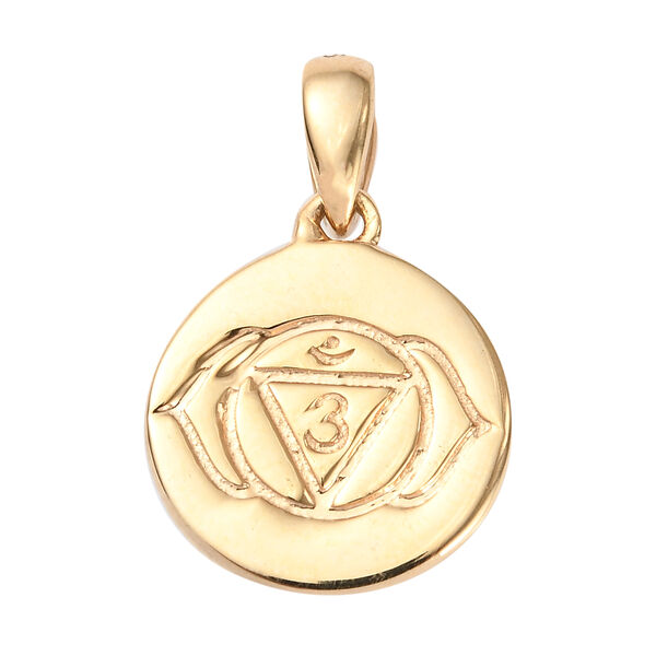 Lapislazuli Chakra Anhänger 925 Silber vergoldet ca. 4,85 ct image number 5