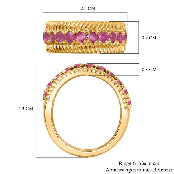 Afrikanischer Rubin-Ring - 1,10 ct. image number 7
