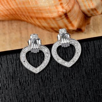 LUXURIANT DIAMOND - Lab Grown Diamant SI-GH Ohrringe 925 Silber rhodiniert ca. 0.50 ct