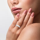 Moissanit-Ring, 925 Silber rhodiniert  ca. 0,25 ct image number 2