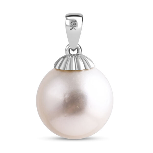 AAA Weiße Südsee Perle (12-13 mm) Anhänger 750 Gold 14.11 ct image number 3