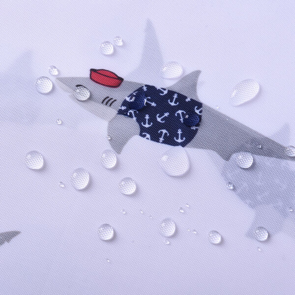 Duschvorhang mit 12 Haken, Elfenbeinfarben image number 4