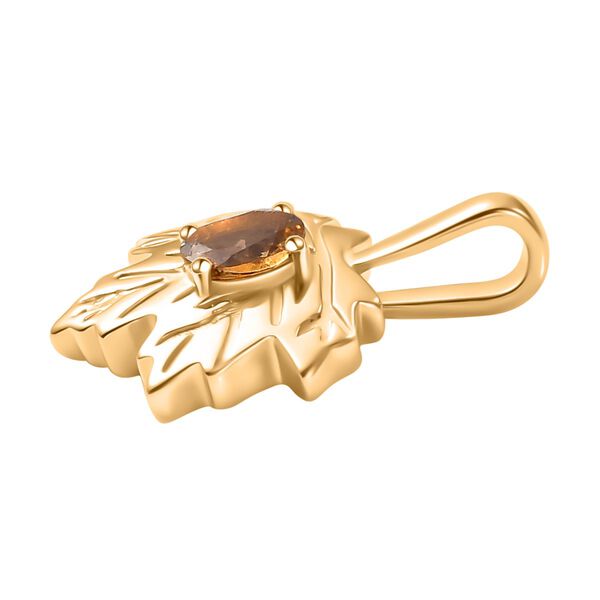 AA natürlicher goldener Tansanit Anhänger, ca. 0,35 ct. image number 4