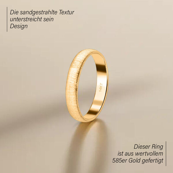 Bandring in 585 Gelbgold image number 2