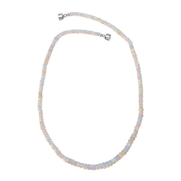 D'Joy AA natürliche, äthiopische Welo Opal 45cm Halskette - 55 ct. image number 4