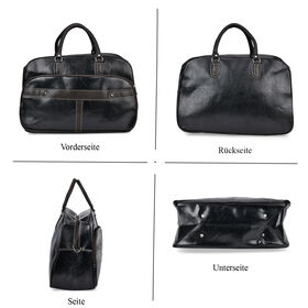 Reisetasche, schwarz
