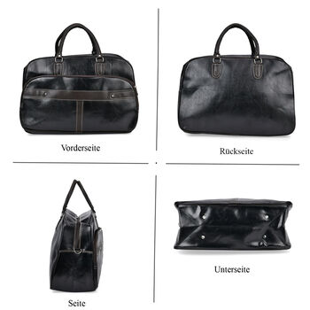 Reisetasche, schwarz