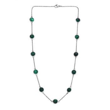 Malachit 50cm Halskette - 22,55 ct.