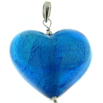 IL MURANO DI FRANCESCA - Murano aus Italien Anh&auml;nger 925 Silber rhodiniert