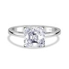 LUXURIANT DIAMOND - Lab Grown Diamant VS-EF IGI zertifiziert Ring 950 Platin (Größe 20.00) ca. 3.00 ct