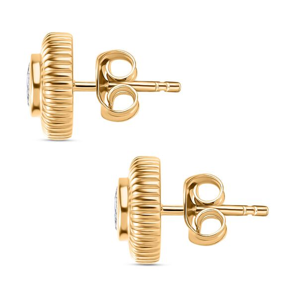 Moissanit Ohrringe- 0,49 ct. image number 3