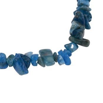 Neon Apatit Armband, flexibel, ca. 85.00 ct