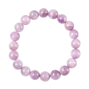 Flexibles Kunzit-Armband, 18 cm lang, ca. 187,15 ct