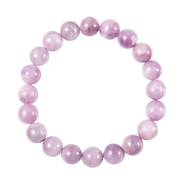 Flexibles Kunzit-Armband, 18 cm lang, ca. 187,15 ct